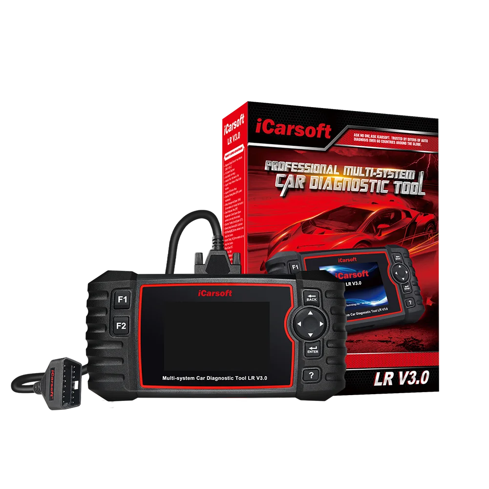 2025 iCarsoft LR V3.0 TPMS OBD2 Diagnostic Tool Multi-system For LANDROVER JAGUAR CARS Bi-directional Kit ABS DPF EPB Oil Reset
