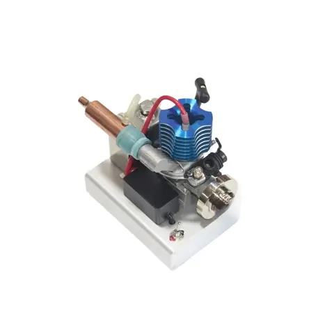 Level 15 Level 18 Miniature Engine Set Metal Engine with Various Accessories Tested Playable Assembled Complete Engine Model