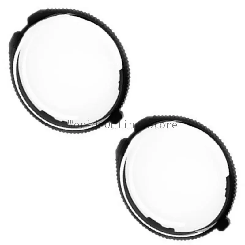 2pcs ScratchProproprooft amovible Cover Transparent Lens Guard Protective 87HC