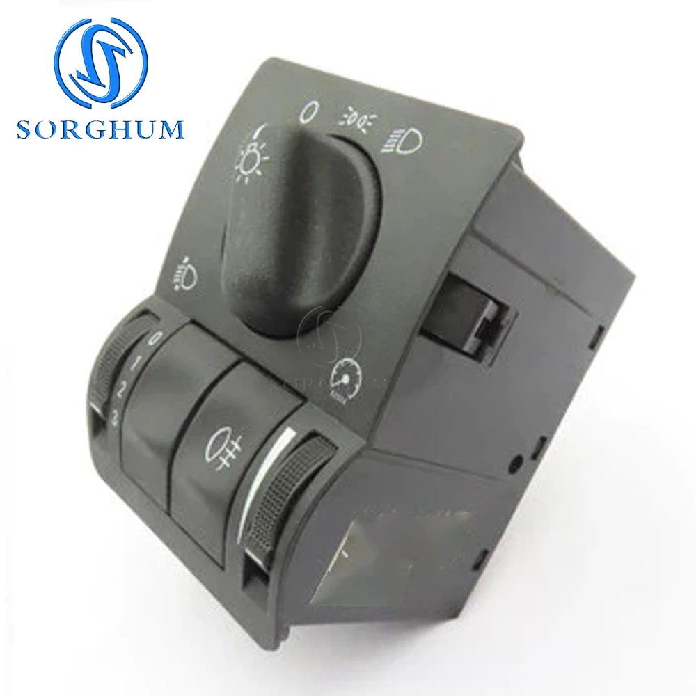 Headlight Switch Head Fog Lamp Button 90437442 For Chevrolet Astra Zafira 1999 to 2011 for Opel Astra G 90561380 251980809 13Pin