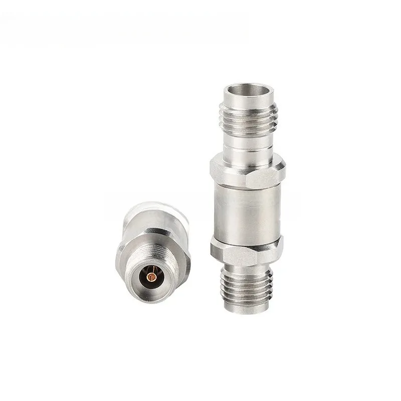 

2PCS High frequency RF connector 2.92mm/2.4mm KK adapter 2.92 female to 2.4 female 40G