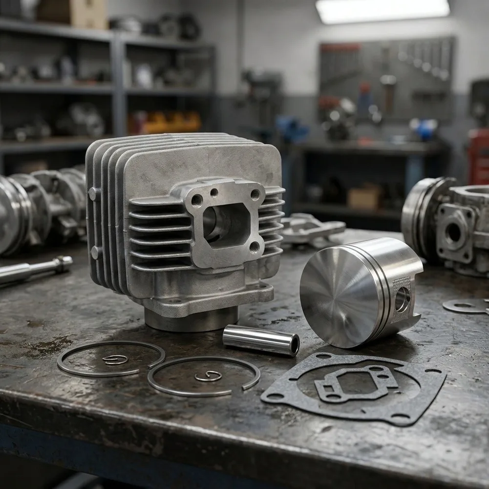 For Echo For SRM3800 For SRM3805 RM380 RM385 Compatible Cylinder and For piston Kit for Engine Rebuild 10101143130