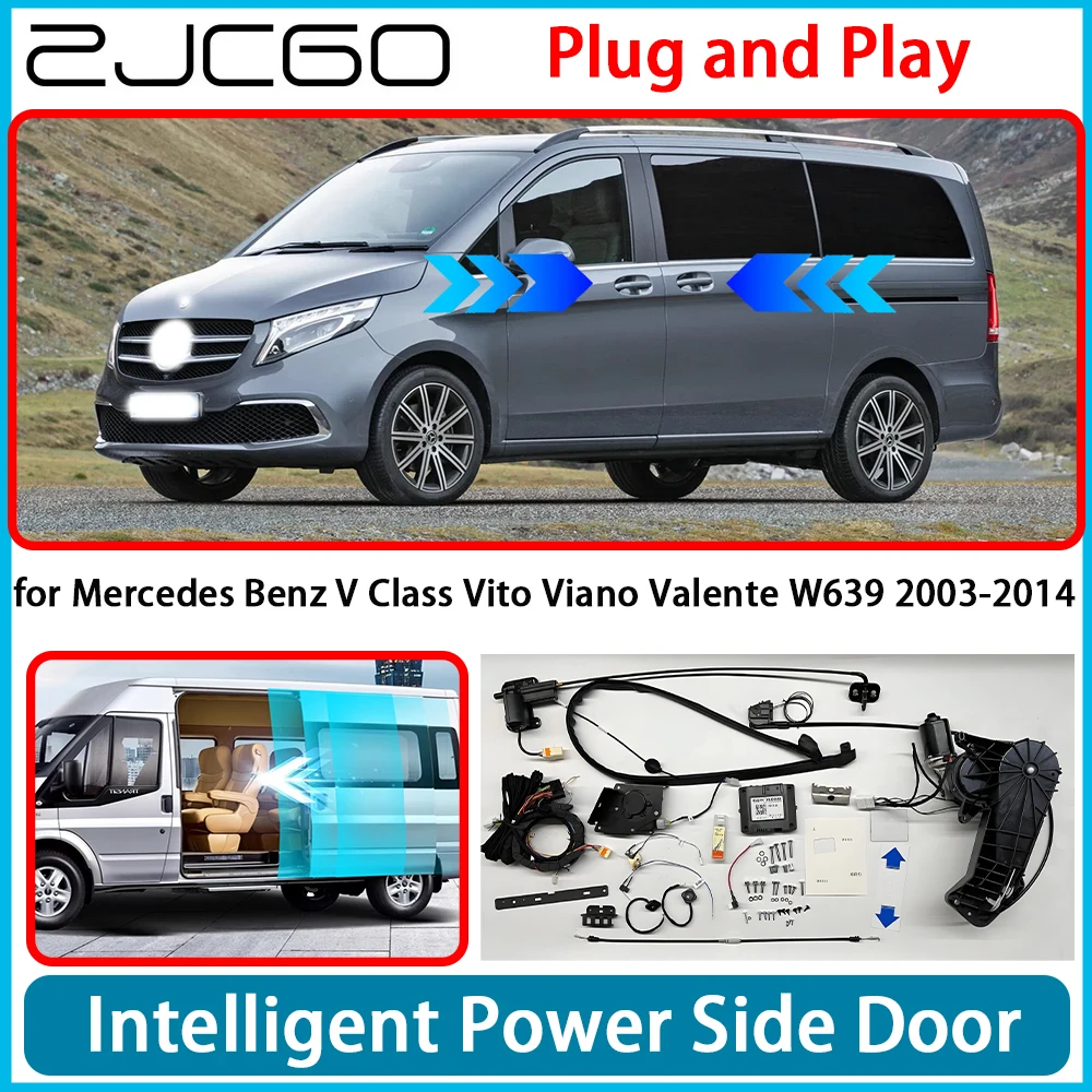 

Для Mercedes Benz V Class Vito Viano Valente W639 2003-2014 Автоматическая электрическая раздвижная дверь MPV с электроприводом, левый и правый комплект для модернизации