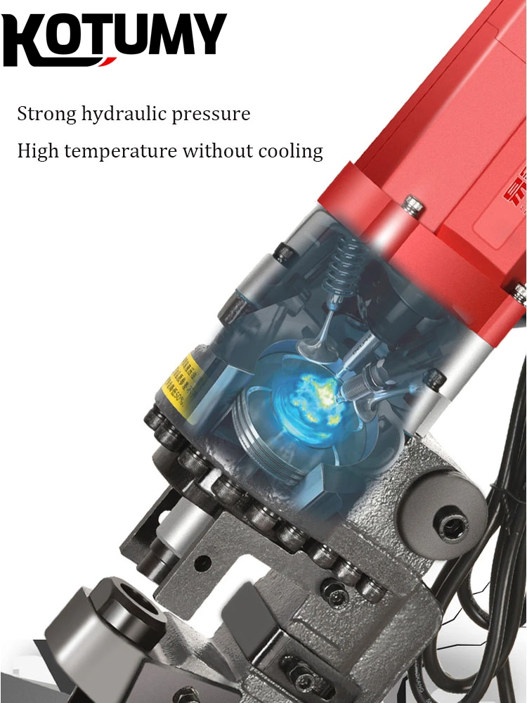 Multifunctional Portable Electric Hydraulic Punching Machine New Condition Core Motor Hydraulic Hole Puncher Punching Tool