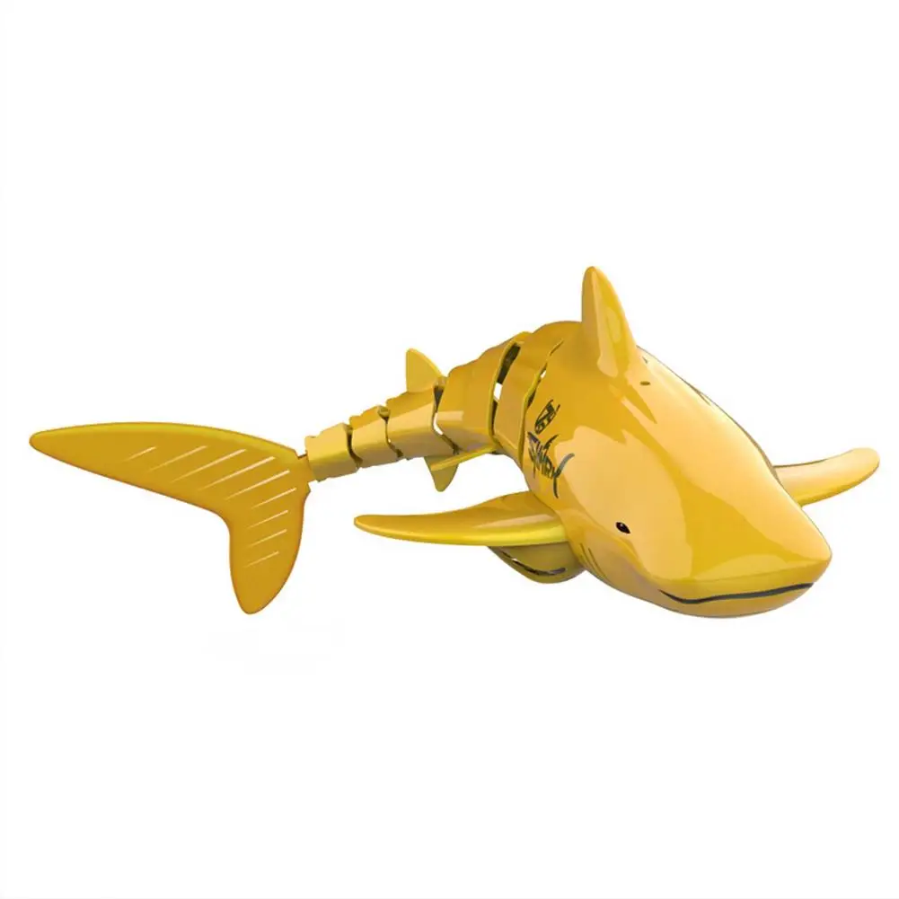 2.4G RC Shark Toys Waterproof Model Electric Radio Control Mini Swimming Animal Golden Fish Boat Robot Gifts Toys for children