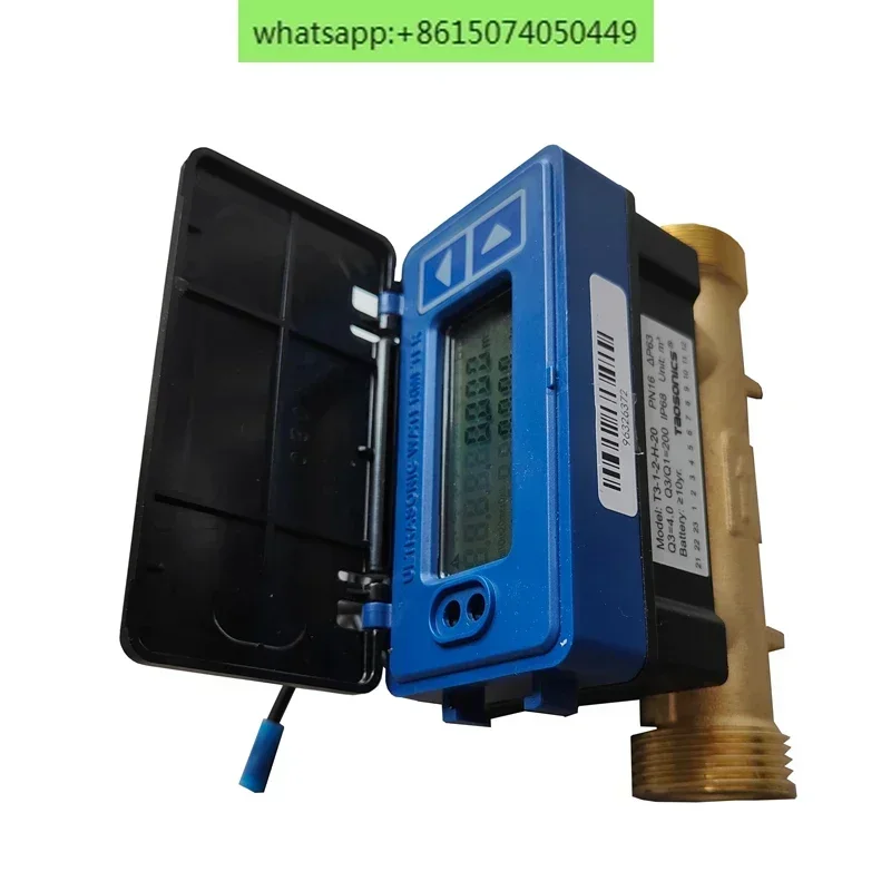 T3-1-2-H عداد مياه تدفق الري الزراعي بالموجات فوق الصوتية أنبوب نحاسي اتصال الخيط مع مخرج RS485 و Mbus