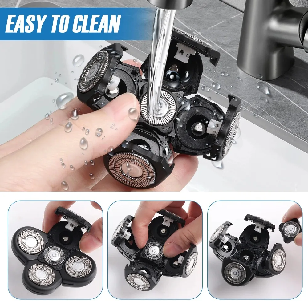 جديد جيد ماكينة حلاقة كهربائية رئيس 5/6/7/8 استبدال القاطع شفرة رئيس الكهربائية مقص الشعر مقاوم للماء الحلاقة للرجال ماكينة حلاقة