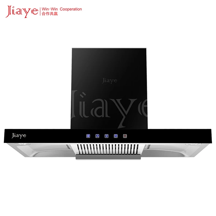 주방용 T자형 수직 레인지 후드 벽걸이 스테인리스 스틸 배기 후드