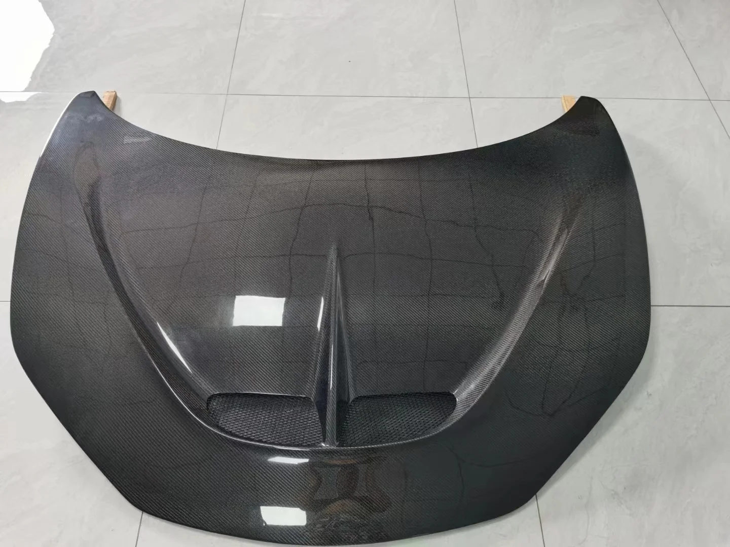 Jayspeed High Quality Carbon Fiber Bonnet For Ferrari 458 Carbon Engine Cover