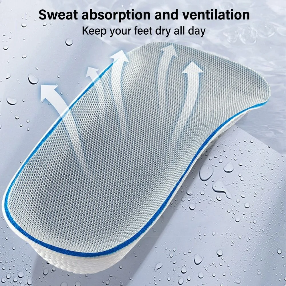 Arch support Invisible height Insole New Durable Convenient to Use Half Insole Breathable Increasing Half Insole for Men Women image 5