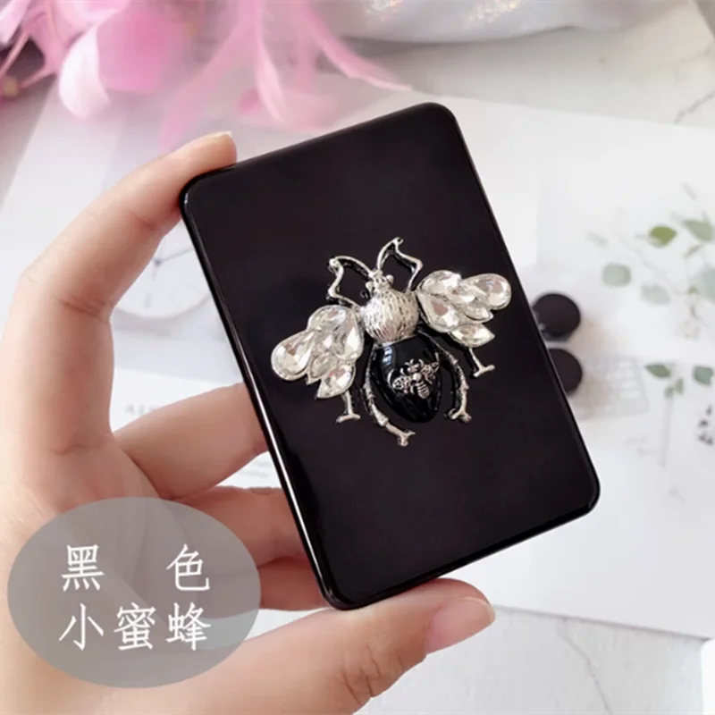 2025 뉴 크라운 데코레이션 콘택트렌즈 케이스 휴대용 여행 콘택트렌즈 보관함 미니 콘택트렌즈 케이스 여성용 선물 B3