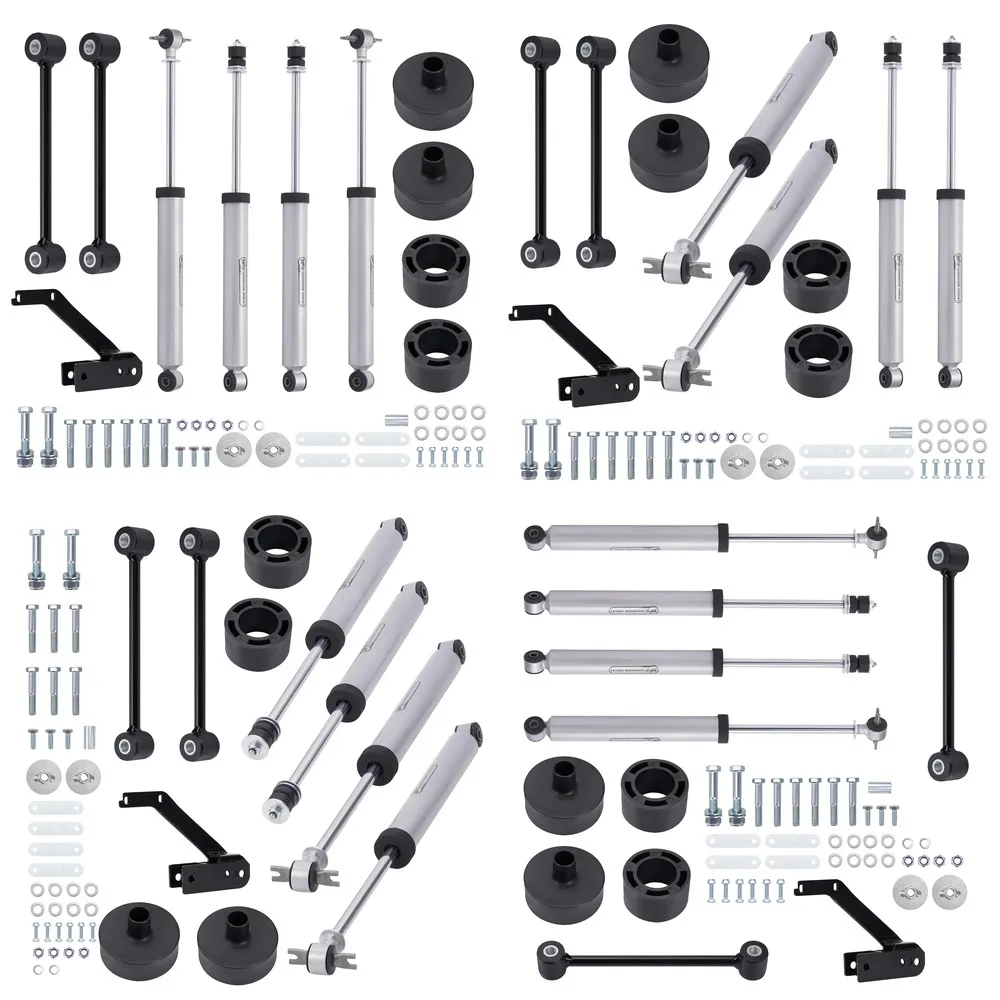 

2.5" Lift Kit for Jeep Wrangler JK 2007-2018, Fits 35" Tires, Enhanced Off-Road Suspension System