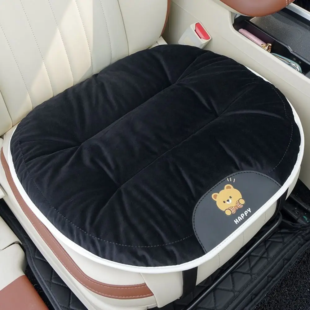 Warm Plush Car Seat Cushion Ultra-Soft Anti-slip Winter Car Seat Cover Comfortable Durable Vehicle Dressed Decoration