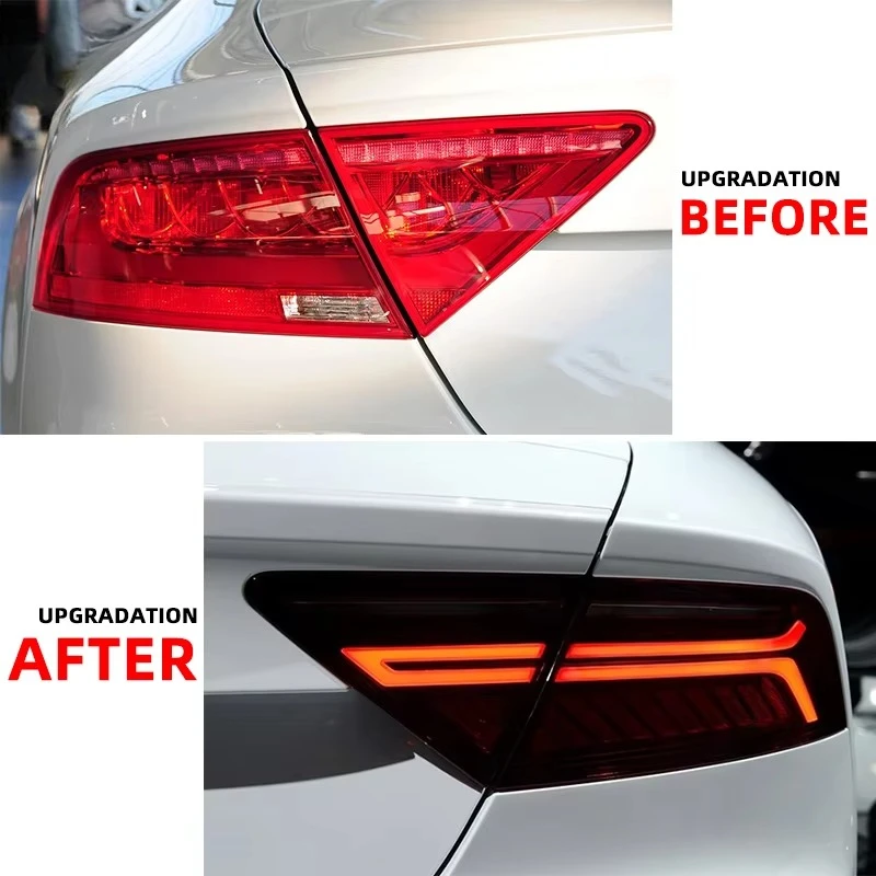 YU GUANG for  A7 C7 2011-2018 LED Taillights Clear Lens New Plug+Play 12V 8000 Lumens Turn Signal Brake Indicator Auto Parts