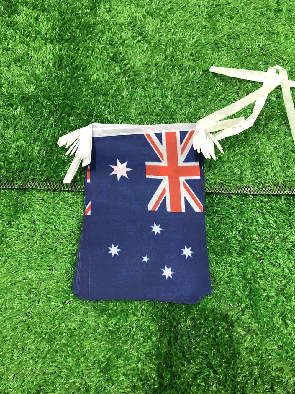 SKY FLAG ออสเตรเลีย bunting ธง 14x21 ซม.20 ชิ้น/ล็อตโพลีเอสเตอร์ธงออสเตรเลีย String แบนเนอร์ Buntings เทศกาลวันหยุด