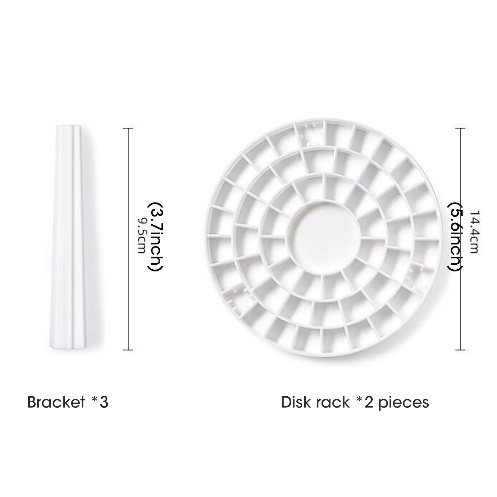 1 Stylish and Multifunctional Makeup Brush Holder with Large Capacity Air Drying Stand, Lightweight Storage Rack