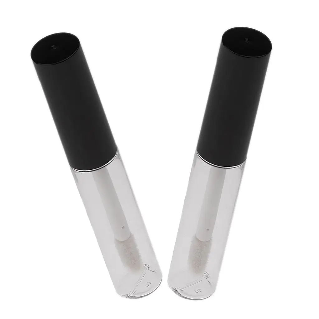 4 مل أنبوب فارغ محمول من الأكريليك يمكنك صنعه بنفسك أنابيب بلسم الشفاه زجاجة من