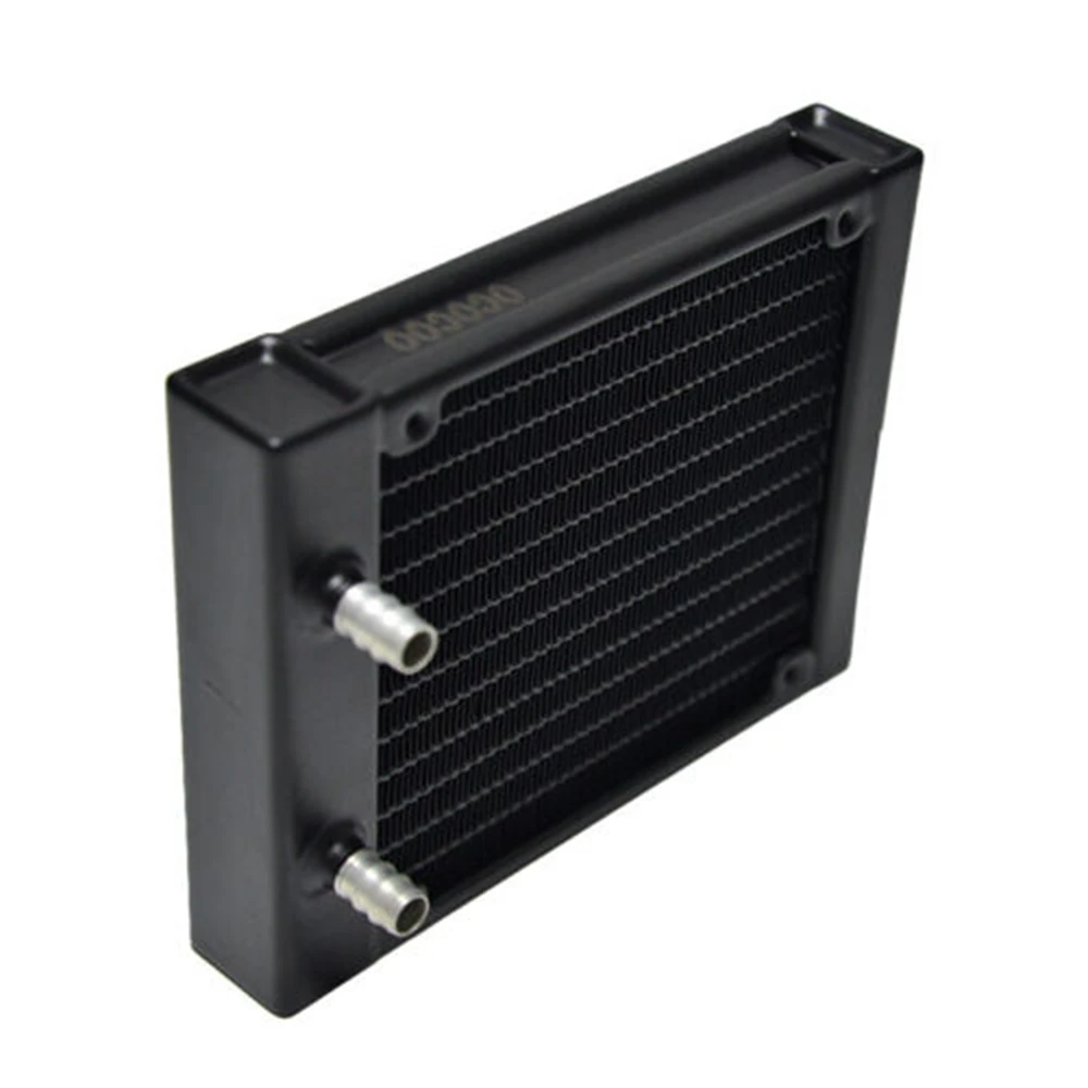 Dissipateur thermique de refroidissement à eau, radiateur en aluminium 120mm, épaisseur 27mm, 12Tubes