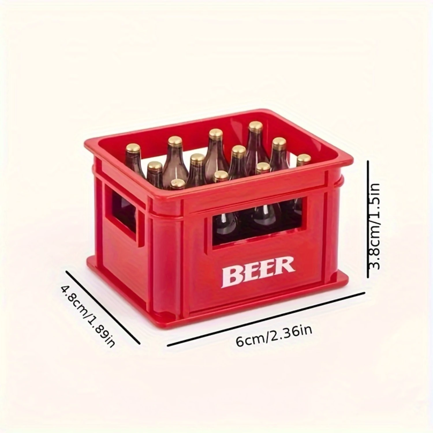 1 шт., мини-открывалка для бутылок вина, открывалка для бутылок для пива, газированной воды, милая открывалка для бутылок в форме винного ящика, мини-холодильник для вина St