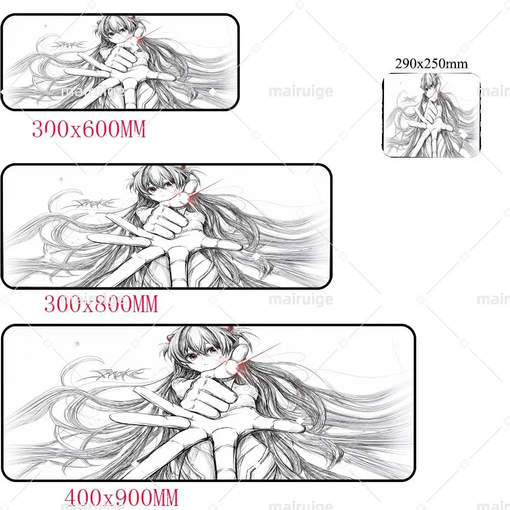 Japan Cool Anime Muismat Grote Computer Kantoor Spel Tafelmatten Rubber Antislip Gaming Toetsenbord Muismatten Lange Bureau Pads