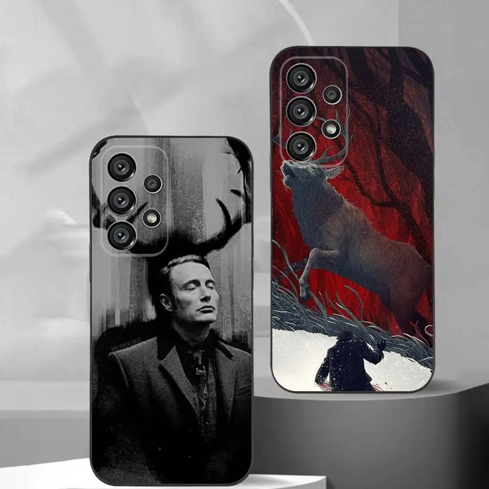 

Hannibal Will Graham Phone Case For Samsung S25,S24,S21,S22,S23,S30,Ultra,S20,Plus,Fe,Lite,Note,10,9,5G Black Cover