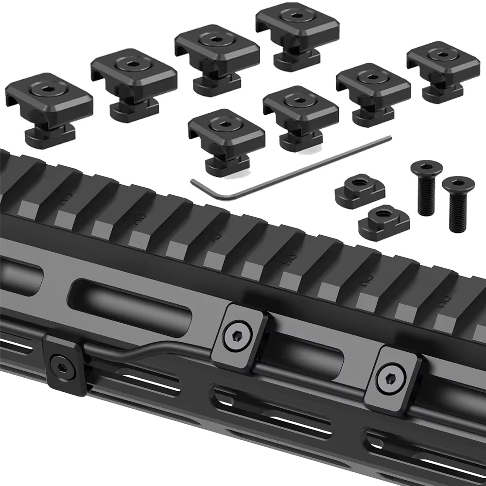 

8-16 PCS Pressure Switch Cable Guides Compatible with M-LOK System Flashlight Laser Wire Management Clips