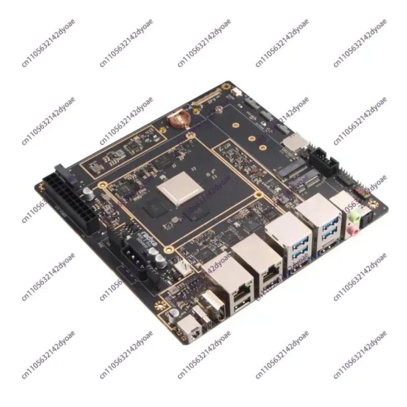 RK3588 8-Core Mini ITX Embedded Motherboard, LPDDR5 RAM, 8K Video Output ARM SBC
