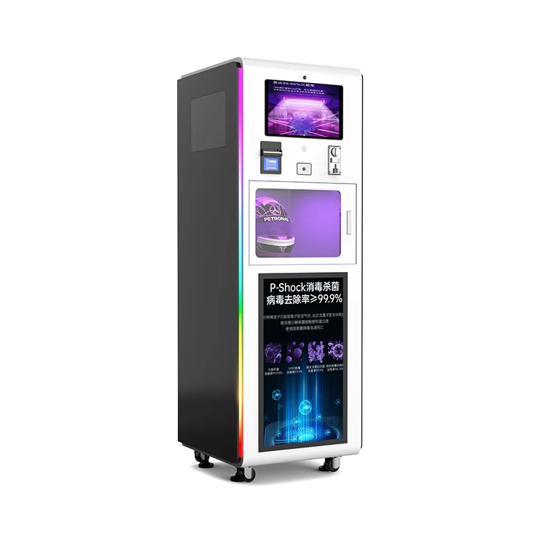 دراجة نارية خوذة العناية المنتج تنظيف آلة Vendo منظف داخلي خوذات عالية الجودة تنظيف مجفف ومعقم #6