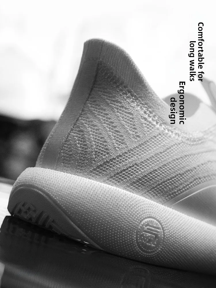 

Мужские слипоны Running oes Breathable Me Spor Qui-Acc, удобные повседневные прогулочные кроссовки на осень 2025 г.