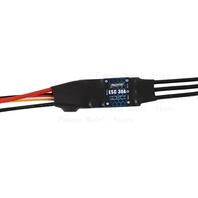 Predator 30A ESC TX60 3.5mm Female Plug Electric Adjustment 2A Linear Configuration For RC Airplane