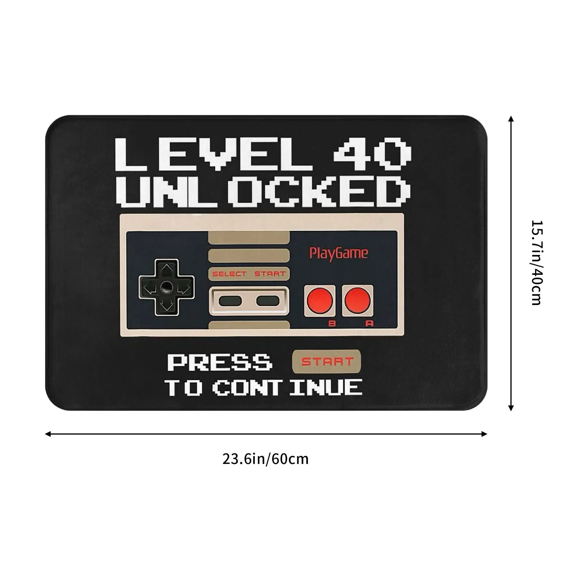3D Cassette Music Tape Anti-slip Doormat Floor Mat Absorbent Mat Carpet Rug for Kitchen Entrance Home Bedroom Footpad Mats