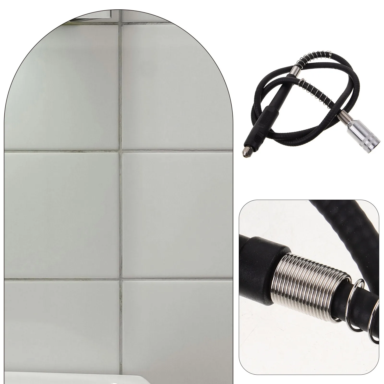 

Flexible Shaft Drill Extension Cord Electric Drill Tool Shaft Adapter Attachment Durable Metal Plastic for Precise Control