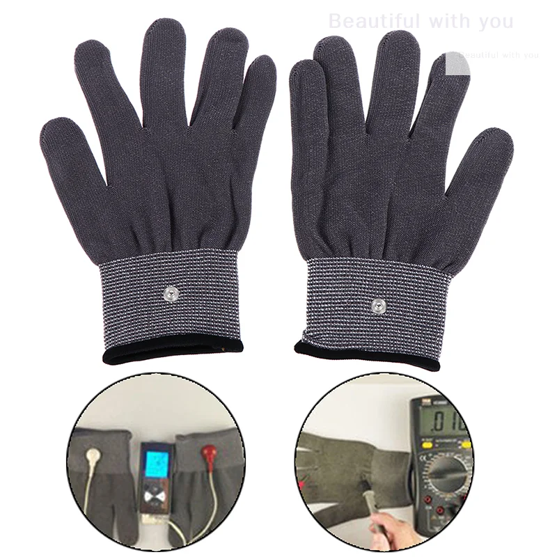 Électrode de massage par électrothérapie VEL, gants relaxants, outil de massage des mains