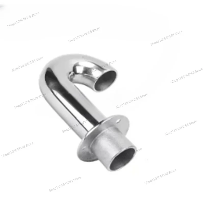 For Stainless Steel 316 Water Pipe Elbow Connection Pipe Outlet 35mm Ship Yacht Accessories