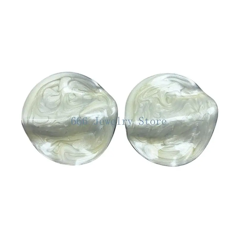 F2TD Fashionable Abstract Art Inspired Earrings for Casual or Formal Occasions