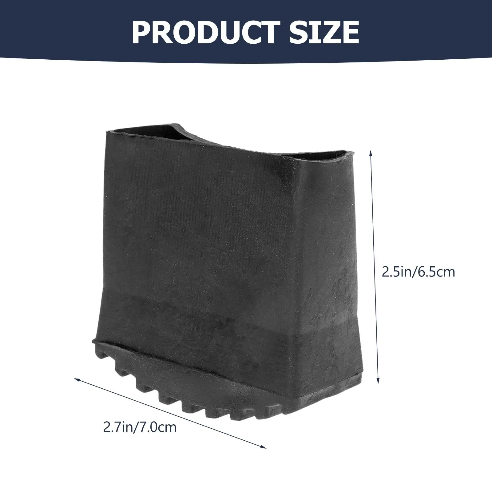 4 Pcs Ladder Foot Cover Step Feet Caps Ladders Hexagon Protective Covers Leg Rubber for Pad