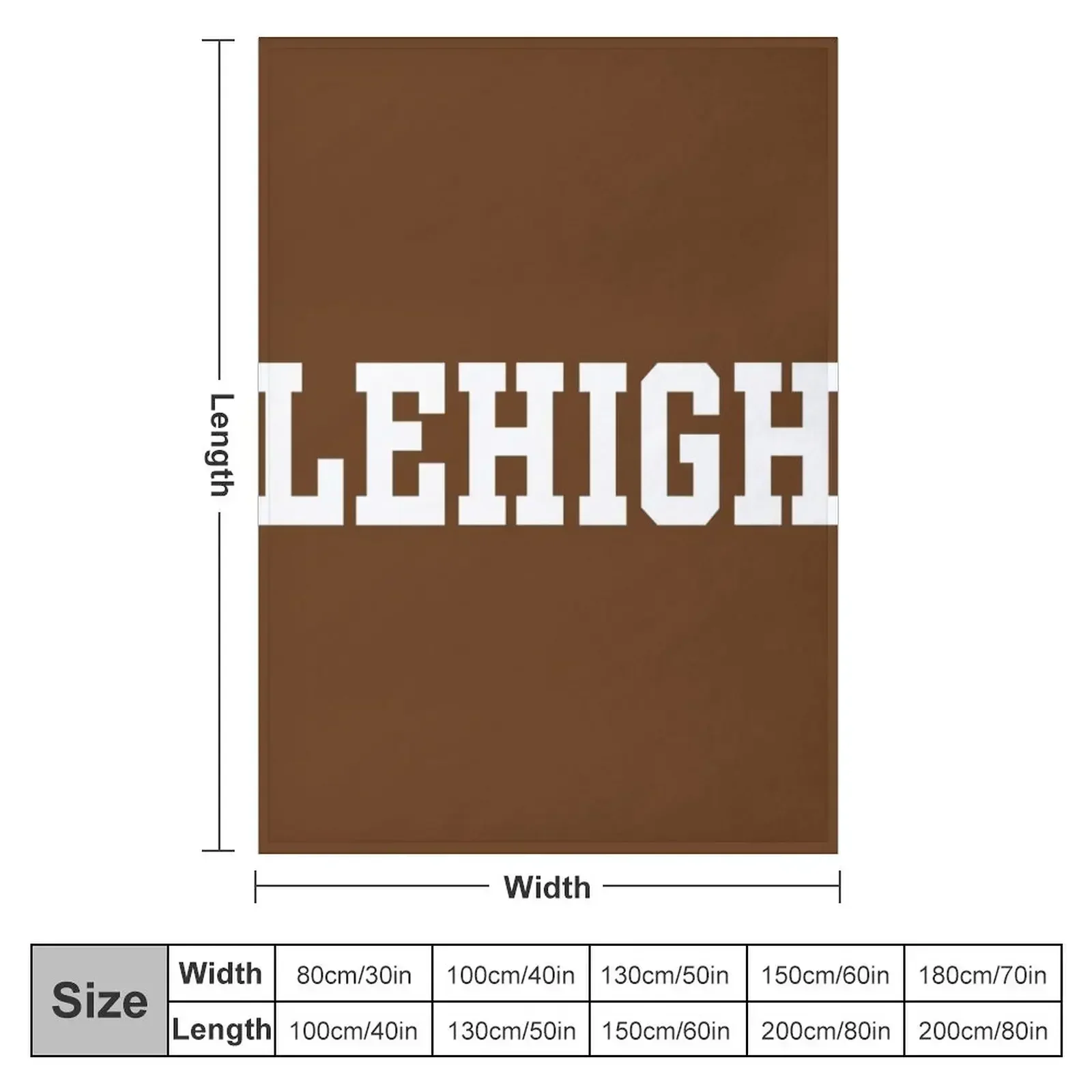 Lehigh Mountain Hawks Wordmark Throw Blanket wednesday Fashion Sofas For Baby Blankets