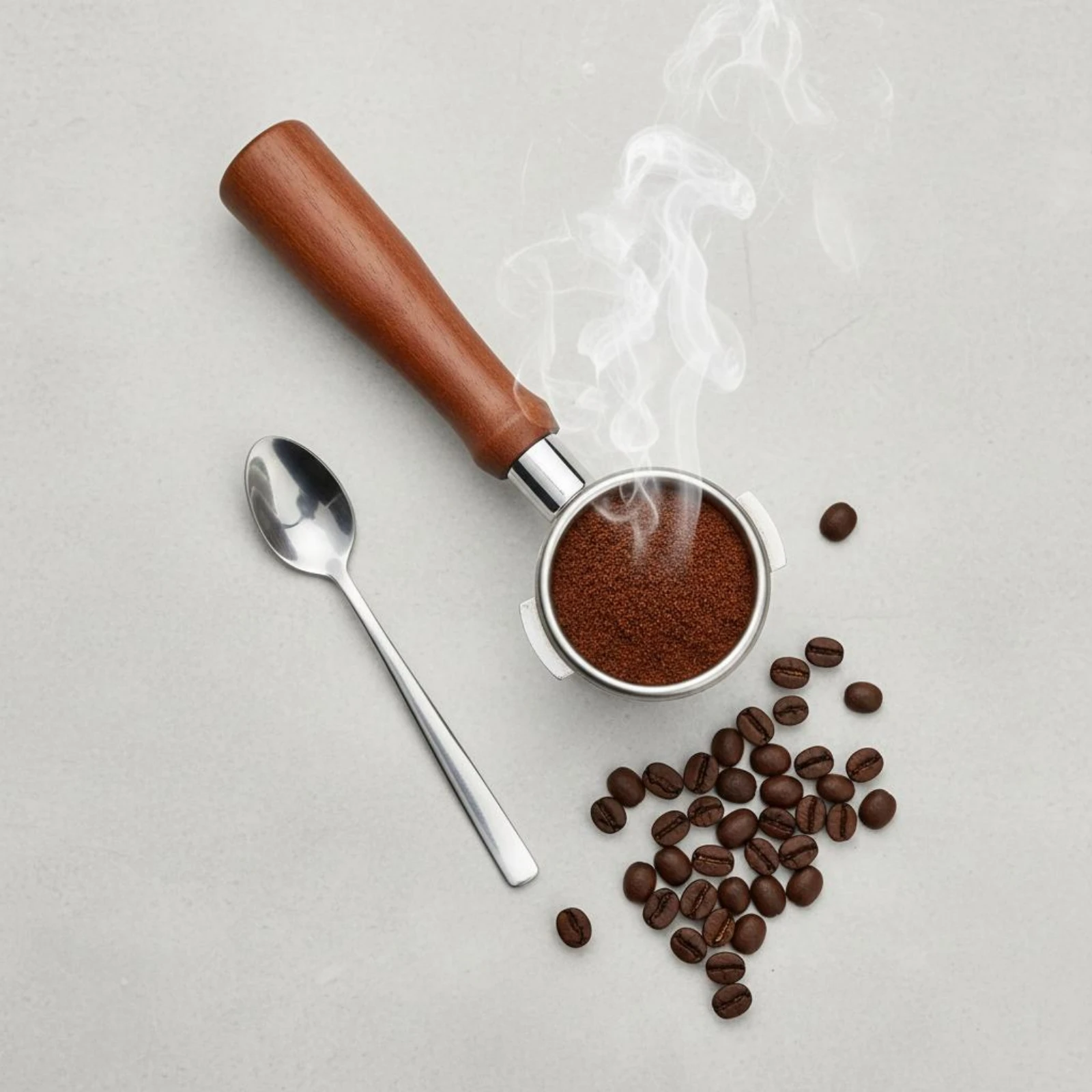 Bottomless Portafilter Stainless Steel Uncovered Portafilter Espresso Machine Handle Easy to Clean Kitchen Appliance Accessory