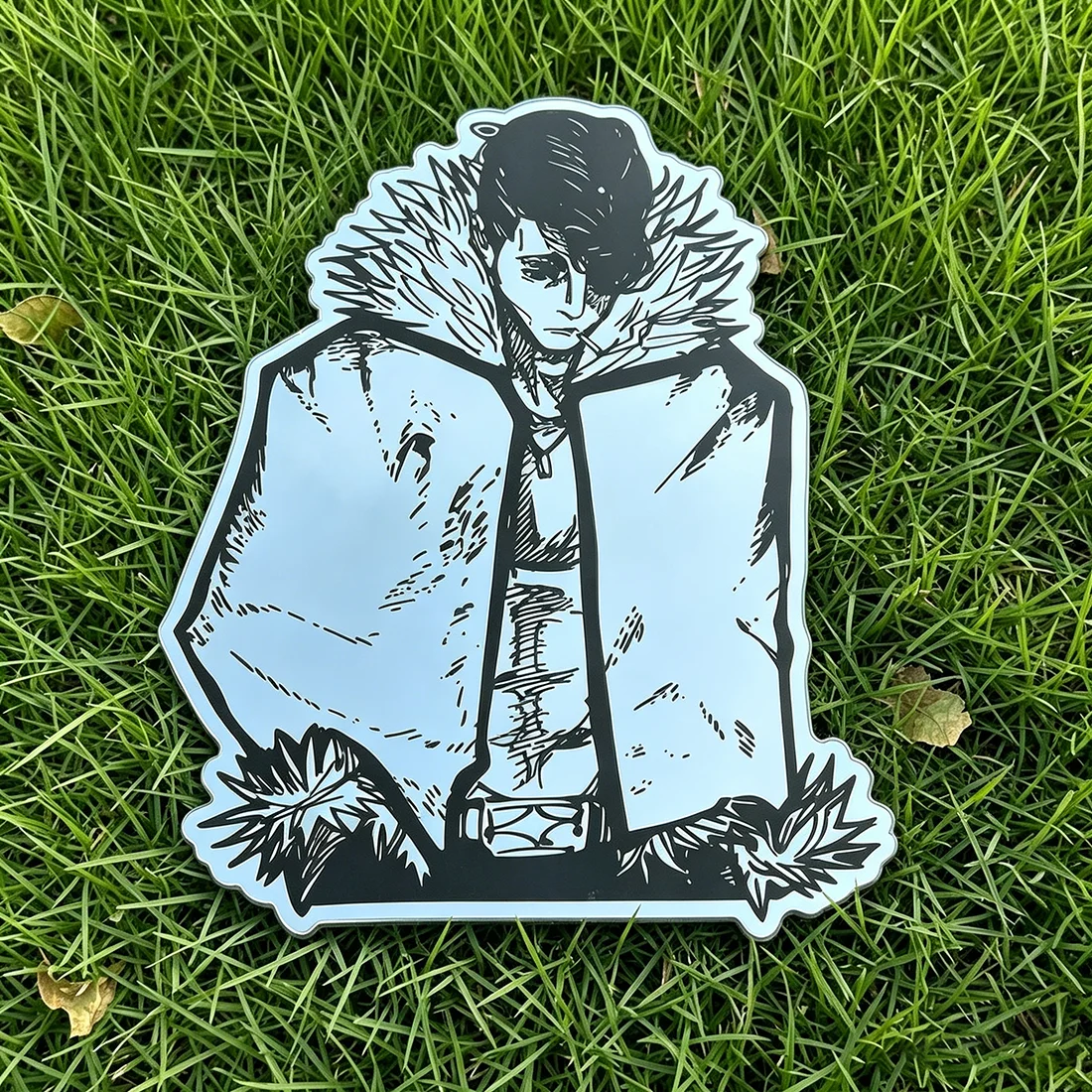 

Зеркало в форме Ишигори Рю из аниме Jujutsu Kaisen, легкое, прочное, настенное, для декора дома, подарок для фанатов