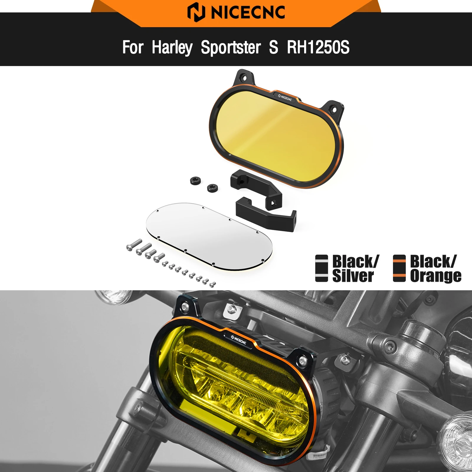 

For Harley Sportster S RH1250S 2021-2024 Headlight Guard Protector RH 1250S RH1250 S RH 1250 S 2021 2022 2023 2024