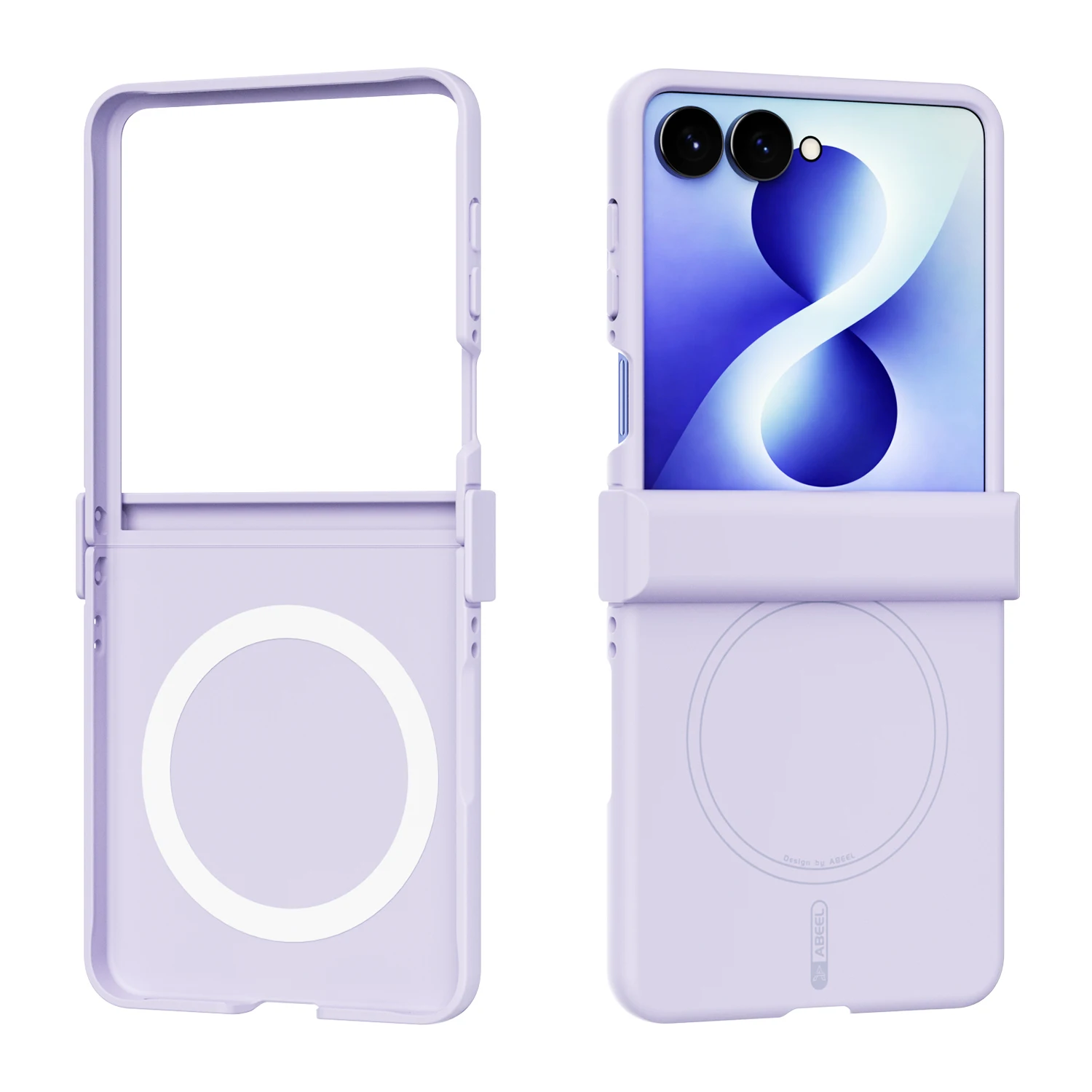 Liquid Silicone Phone Case for Samsung Galaxy Z Flip 8 7 6 5 Flip7 FE for MagSafe Shockproof Soft Hinge Protector Magnetic Cover