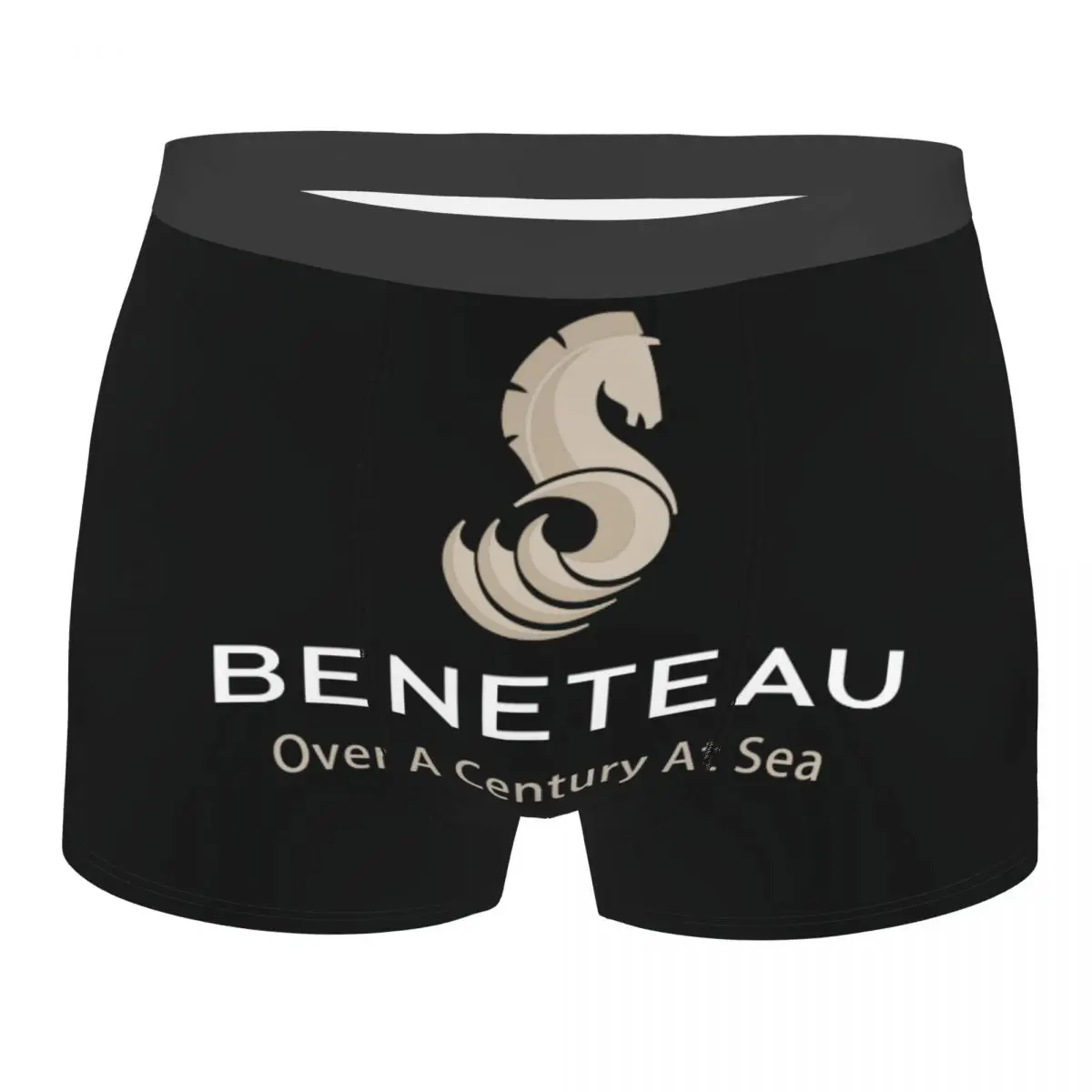 

Custom Novelty Beneteau Sailboat Sailing Yacht Boxers Shorts Panties Men's Underpants Stretch Briefs Underwear
