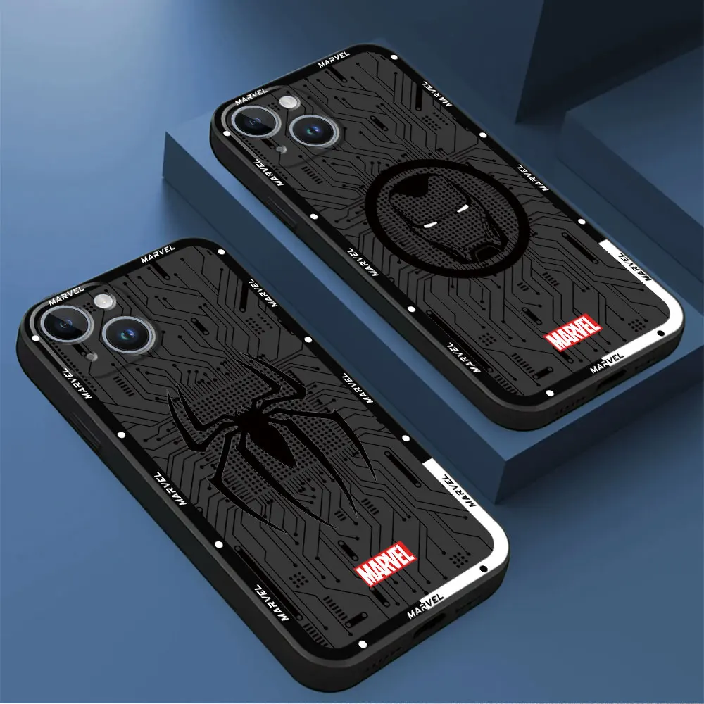 Marvel Hero Logo Luxury Shell Case for Huawei P Smart Z P30 Pro P20 Lite P40 Lite P30 Lite P Smart 2019 P20 Cover Silicone