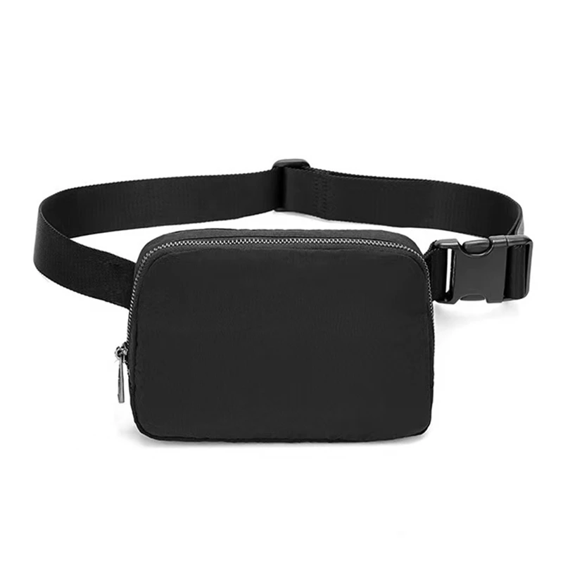 

1 PCS Men And Women Simple Waist Bag Nylon Outdoor Waterproof Bag Outdoor Sports And Running Portable Bag