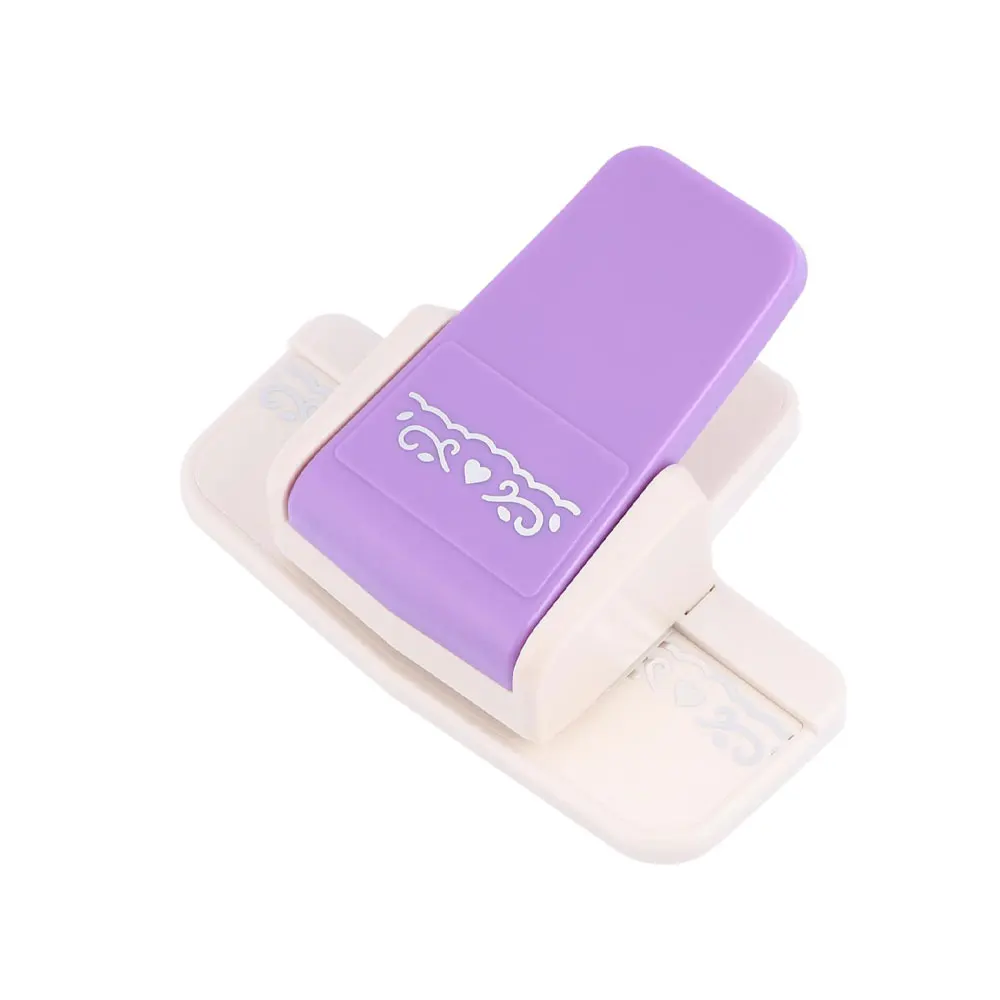 Poinçons décoratifs avec bords en dentelle, poinçon de défilement en gaufrage pour cartes de Scrapbook, outil artisanal de bricolage facile à utiliser