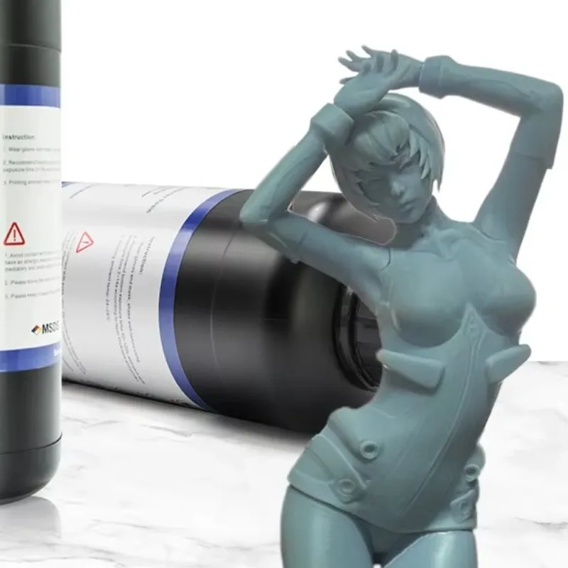 1kg 405nm High Resolution UV Liquid Resin Rigid & Flexible Material for LCD 3D Printer