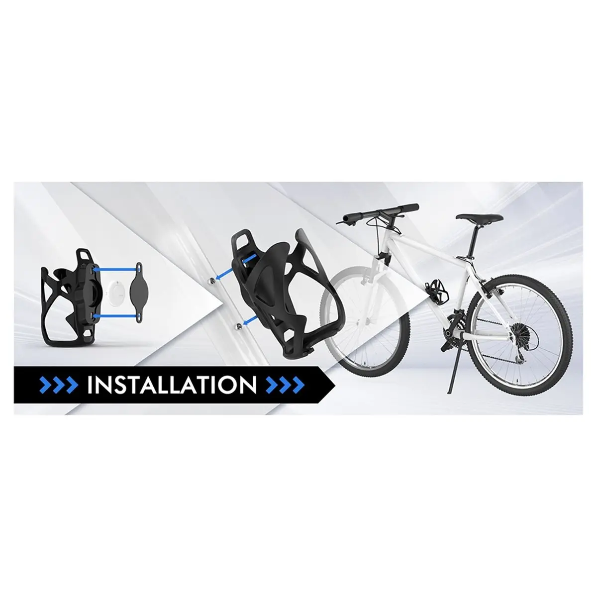 

AB31 Tracker Tag with Bicycle Bottle Holder MiTag Finder for Apple Find My Tracking Tag Anti-Lost GPS Locator for Bike Pets