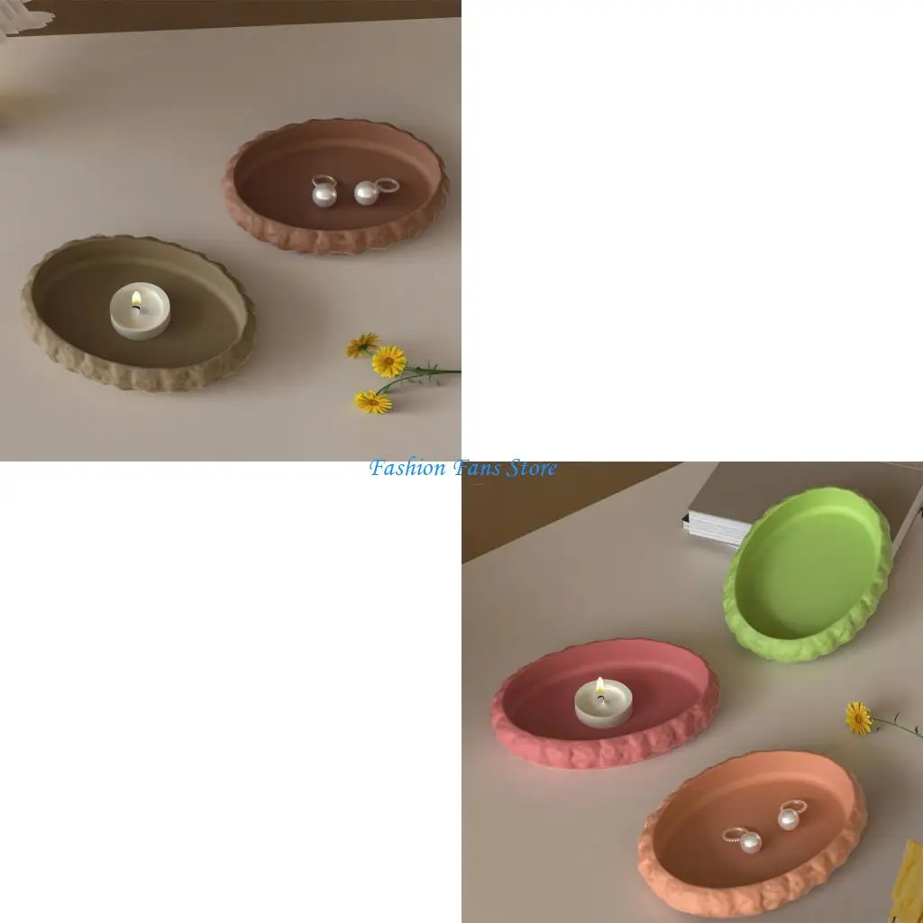 

Многоразовая силиконовая форма для подноса с текстурой камня, DIY изделия из смолы, художественные принадлежности, изготовление