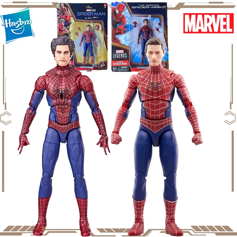 

Hasbro Original Marvel Legends Spider-Man：No Way Home Garfield Tobey Action Figure Toys for Boys Girls Gift Collectible Model
