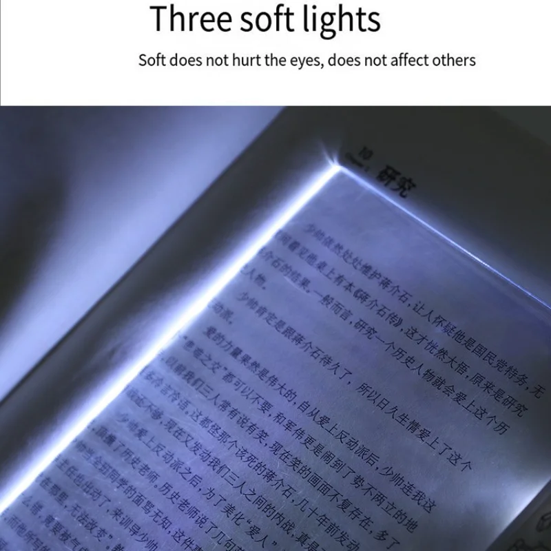 Multifunctional LED Tablet Book Light Reading Night Light Eye Protection Reading Light Student Night Light Reading Lamp